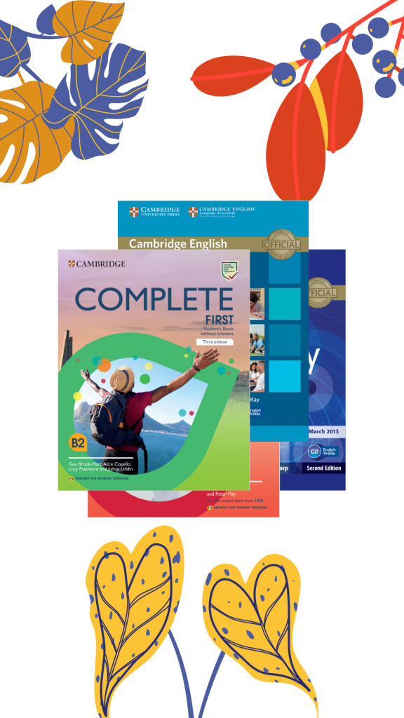 Materiales oficiales de Cambridge y siempre al día.